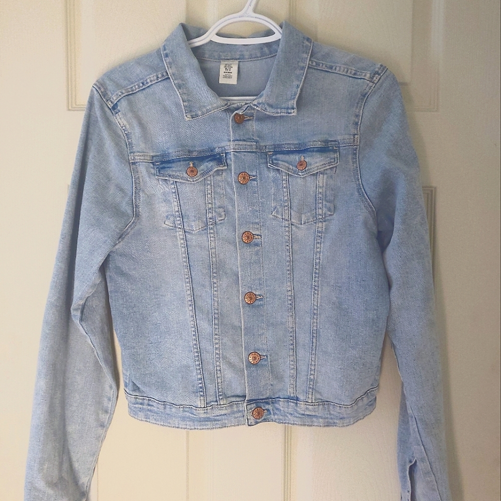 Light Blue Denim Jean Jacket